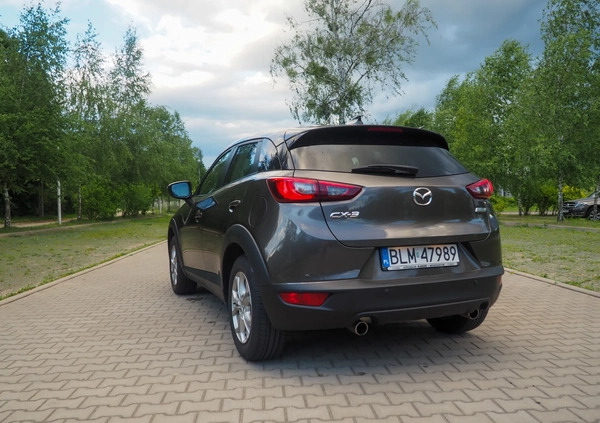 Mazda CX-3 cena 69900 przebieg: 50000, rok produkcji 2017 z Białystok małe 436